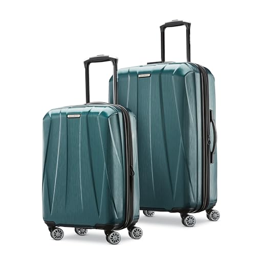 2 Piece Carry-On Spinner Luggage Sets: Suitcase Plus Tote or Case