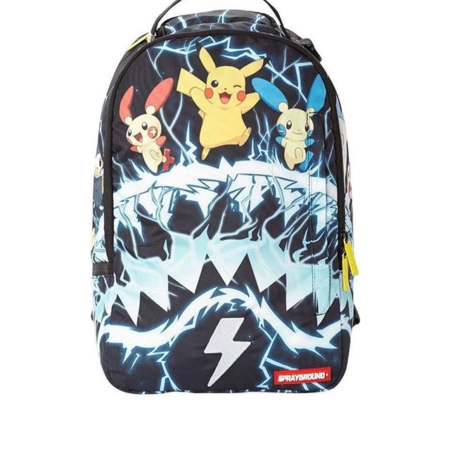 sprayground unisex POKEMON ELECTRIC SHARK...