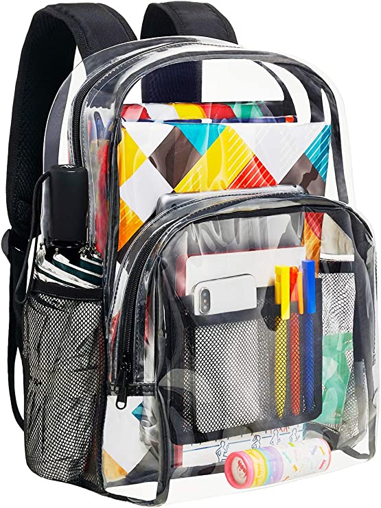 Clear Backpack: The Practical and Secure Choice for Students, Employees, and Travelers
