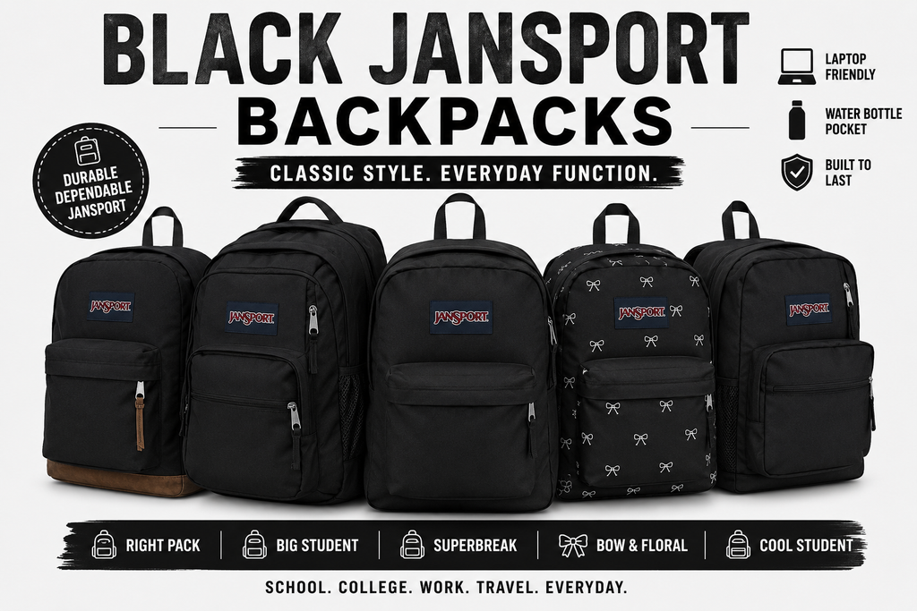 Black JanSport Backpack Review: Which Model Is Best?
