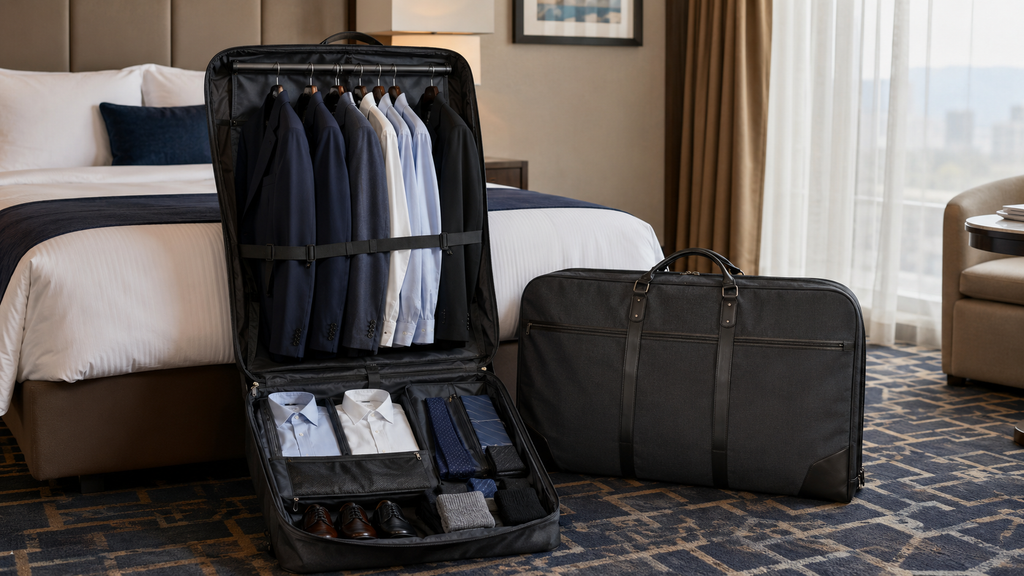 Carry-On Garment Bag vs Suitcase for Business Trips