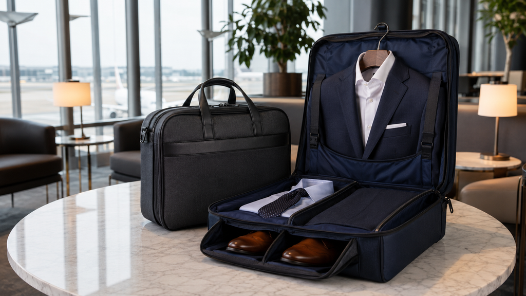 Extended-Trip Garment Bag vs Large Checked Suitcase