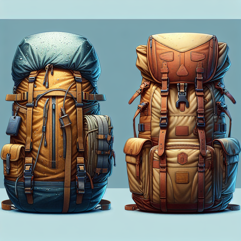 Waterproof Backpacks vs Canvas Backpacks: Which Is Best for You?