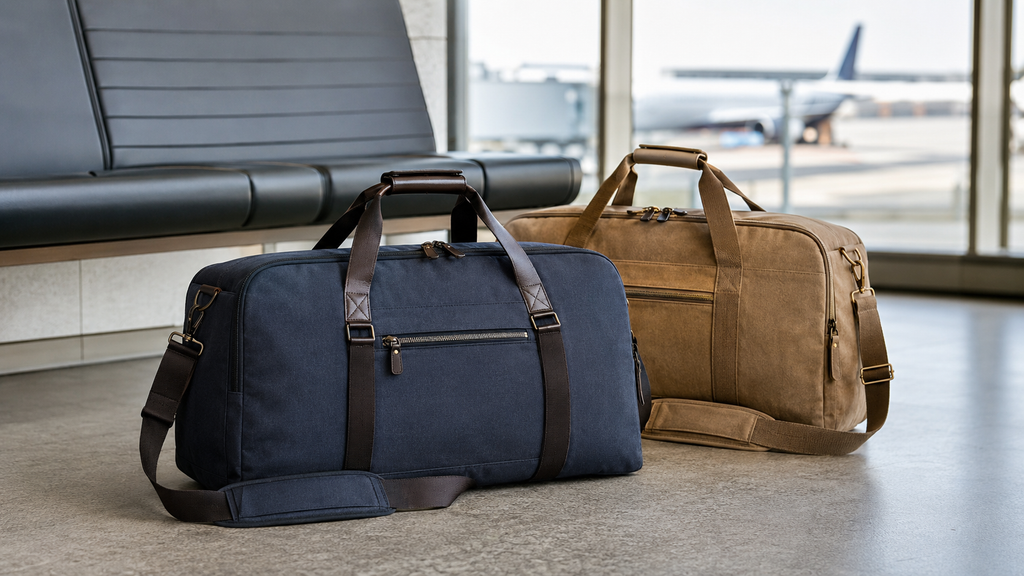 Canvas vs Nylon vs Polyester Duffel Bags for Travel