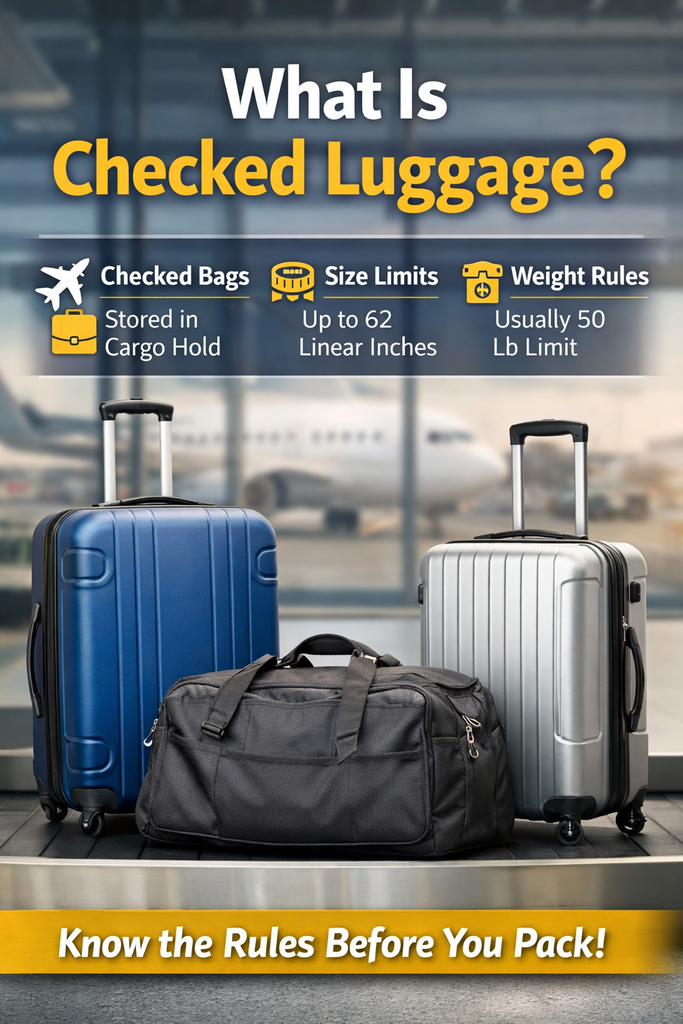 What Is Checked Luggage? Rules, Size, Weight, and What to Know