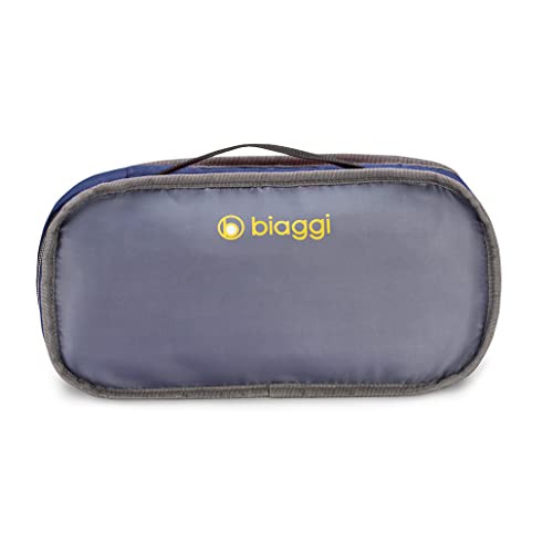 biaggi Zipsak Travel Laptop Backpack - TSA Friendly, Fits 16-inch Notebook, Perfect for Men & Women, College, Business, and Work (Navy Blue)