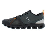 ON Men's Cloud X 3 Shift Sneakers, Lead/Turmeric, Grey, 10.5 Medium US - backpacks4less.com