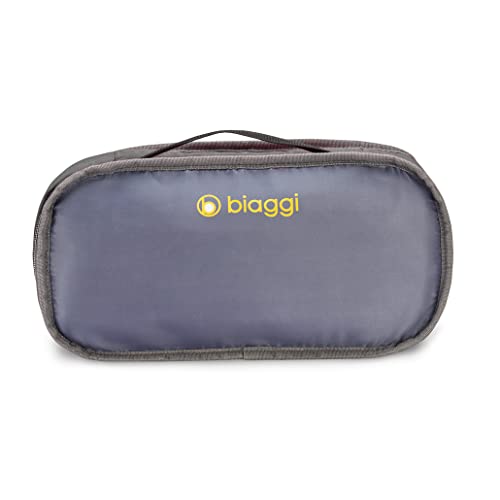 biaggi Zipsak Travel Laptop Backpack - TSA Friendly, Fits 16-inch Notebook, Perfect for Men & Women, College, Business, and Work (Grey)