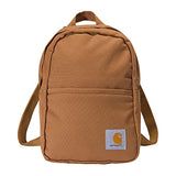 Carhartt Mini Backpack, Everyday Essentials Daypack for Men and Women, Brown - backpacks4less.com