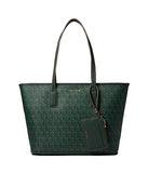 Anne Klein AK Cube Logo Tote, Evergreen Tonal/Evergreen