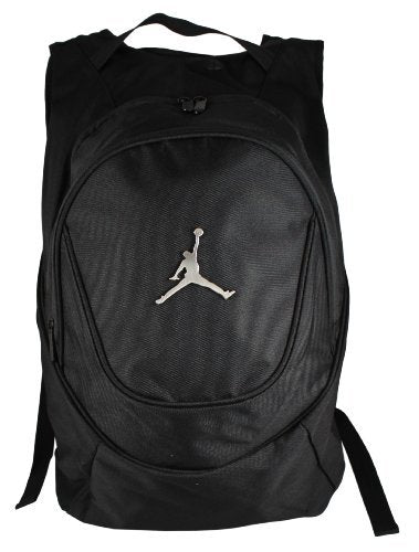 Nike Jordan Jumpman 23 Round Shell Style Backpack - Black - backpacks4less.com