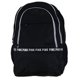 Victoria's Secret Pink Collegiate Backpack (Black) - backpacks4less.com