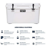 YETI Tundra 45 Cooler, White - backpacks4less.com