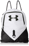 Under Armour Undeniable Sackpack, White (100)/Black, One Size Fits All