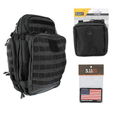 5.11 RUSH72 Tactical Backpack Med First Aid Patriot Bundle - Double Tap - backpacks4less.com