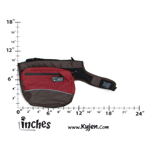 Outward Hound Kyjen Excursion Dog Backpack, Medium, Red Clay and Java - backpacks4less.com
