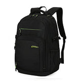 Meetbelify Big Kids School Backpack For Boys Kids Elementary School Bags Black/Green