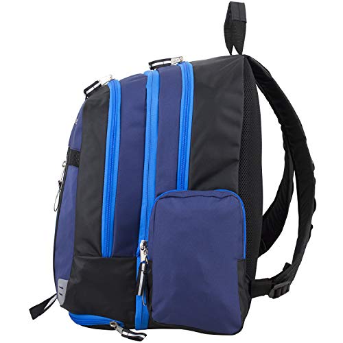 Eastsport Oversized Expandable Backpack with Removable EasyWash Bag, Deep Cobalt Blue - backpacks4less.com