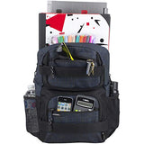 Eastsport New Double Strap Skater Multipurpose Backpack, Navy/Gradient Ripstop Print - backpacks4less.com