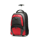 Samsonite Wheeled Backpack (19 x 10 x 13), Black/orange