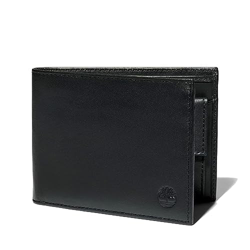 Portafoglio Uomo Orizzontale Semplice Timberland TB0A23UP0011-Black