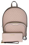 Michael Kors MICHAEL Michael Kors Jaycee Large Backpack bundled with Large Continental Wallet/Wristlet Purse Hook - backpacks4less.com