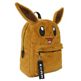 Pokemon Plush Eevee 16" Backpack with Chunk Webbing Puller