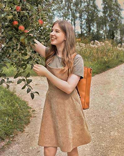 ECOSUSI Tote Bag Convertible Backpack for Women Vegan Leather Handbag Multifuction Shoulder Bag - backpacks4less.com