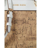 Anne Klein Mini Tote with Pouch, Anne White/Cork