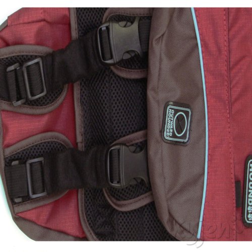 Outward Hound Kyjen Excursion Dog Backpack, Medium, Red Clay and Java - backpacks4less.com