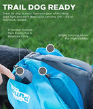 Outward Hound DayPak Blue Dog Saddleback Backpack, Large - backpacks4less.com