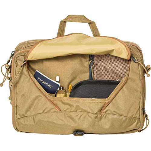 MYSTERY RANCH 3 Way Briefcase - Carry as Tote, Backpack and Shoulder Bag, Coyote - backpacks4less.com
