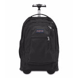 JanSport Driver 8 Core Series Wheeled Backpack (All Black) - backpacks4less.com