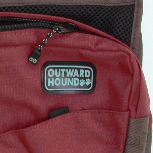 Outward Hound Kyjen Excursion Dog Backpack, Medium, Red Clay and Java - backpacks4less.com