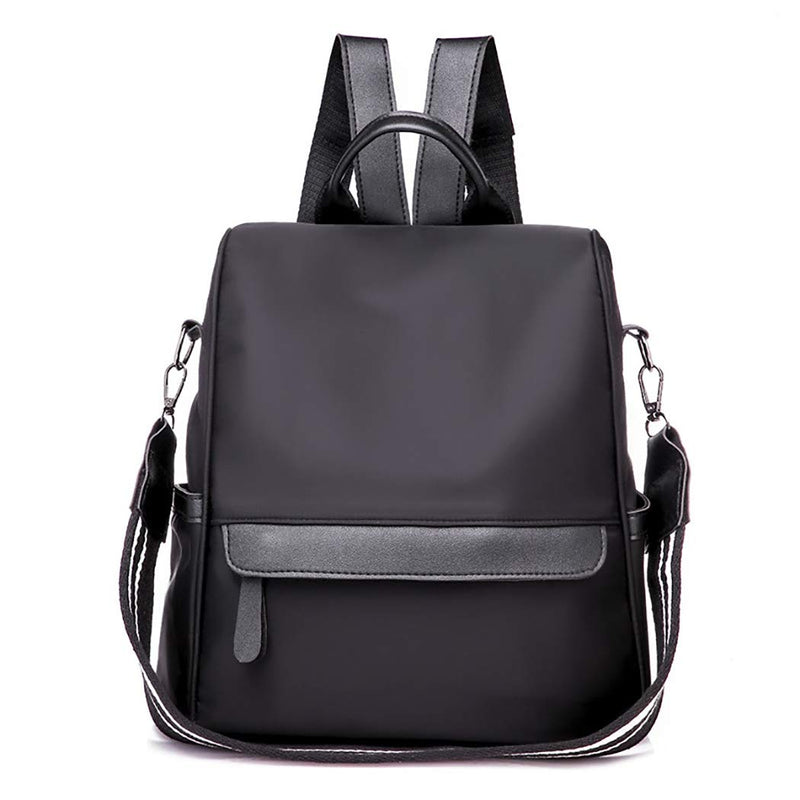COOFIT Womens Backpack Casual Daypack Nylon Backpack Anti-theft Backpack Black Backpack Small - backpacks4less.com