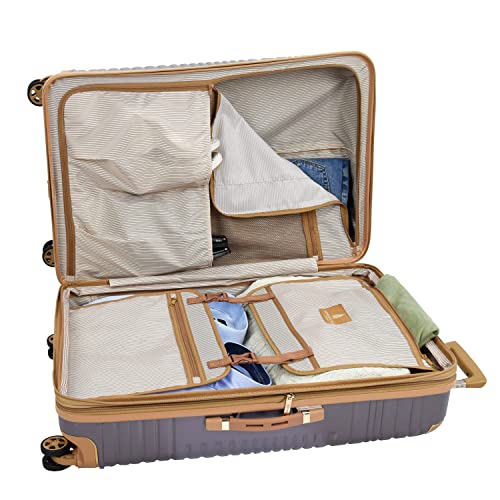 London Fog Chelsea 29" Expandable Spinner, Lilac