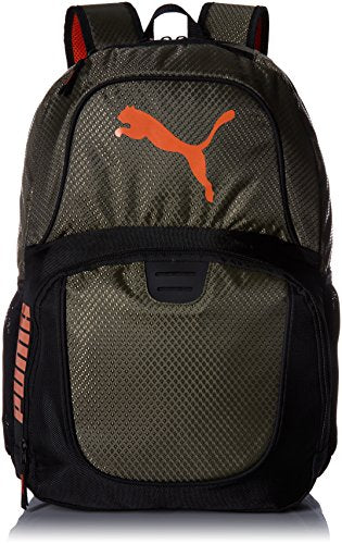 PUMA Men's Evercat Contender 3.0 Backpack, deep olive, One Size - backpacks4less.com