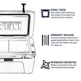 YETI Tundra 75 Cooler, White - backpacks4less.com