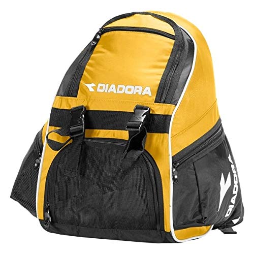 Diadora Squadra Backpack (Gold/Black) - backpacks4less.com
