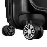 Ricardo Beverly Hills Rodeo Drive 2.0 Hardside 4 Wheel Spinner, TSA Lock, Lightweight Suitcase, Unisex, Stylish, Black, 21-Inch Carry-On