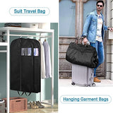 KIMBORA 43" Suit Bags for Closet Storage and Travel, Gusseted Hanging Garment Bags for Men Suit Cover With Handles for Clothes, Coats, Jackets, Shirts（3 Packs） - backpacks4less.com