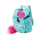 Justice Flamingo Flip Sequin Mini Rucksack