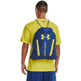 Under Armour Undeniable Sackpack, (471) Blue Mirage/Starfruit/Starfruit, One Size Fits Most