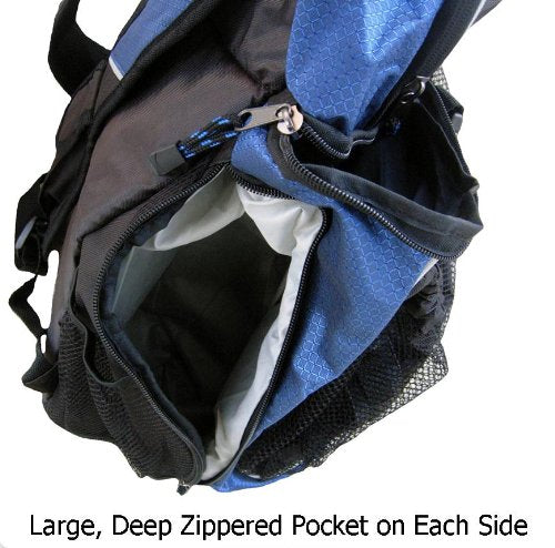 Sport Backpack - Basketball Backpack, Soccer Ball Backpack, Volley Ball Backpack (Blue) - backpacks4less.com