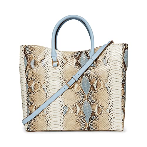 Anne Klein Printed Tote, Skye isle Snake/Anne White/Skye isle