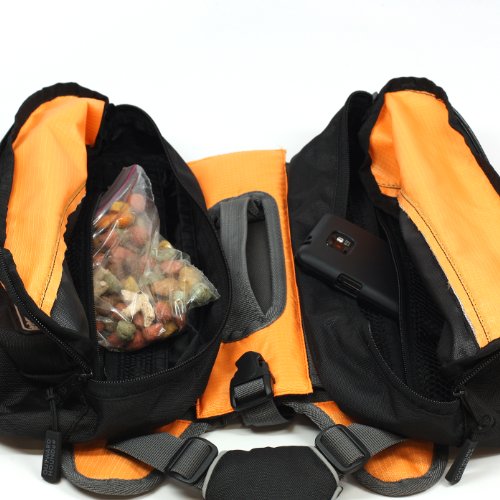 Outward Hound Kyjen 2500 Dog Backpack, Small, Orange - backpacks4less.com