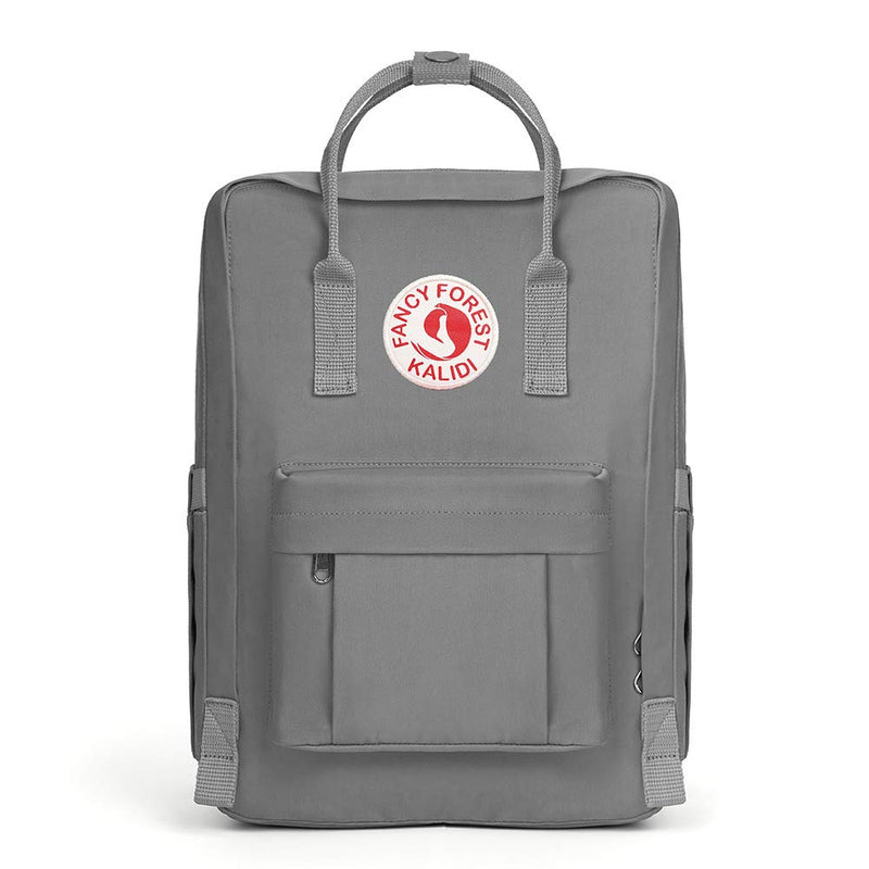 KALIDI Casual Backpack for Women,15 Inches Laptop Classic Backpack Camping Rucksack Travel Outdoor Daypack College School Bag (Grey) - backpacks4less.com