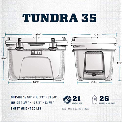YETI Tundra 35 Cooler, Desert Tan - backpacks4less.com