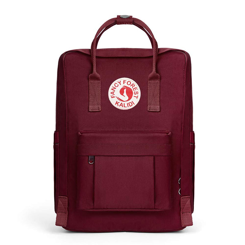 KALIDI Casual Backpack for Women,15 Inches Laptop Classic Backpack Camping Rucksack Travel Outdoor Daypack College School Bag (Wine Red) - backpacks4less.com