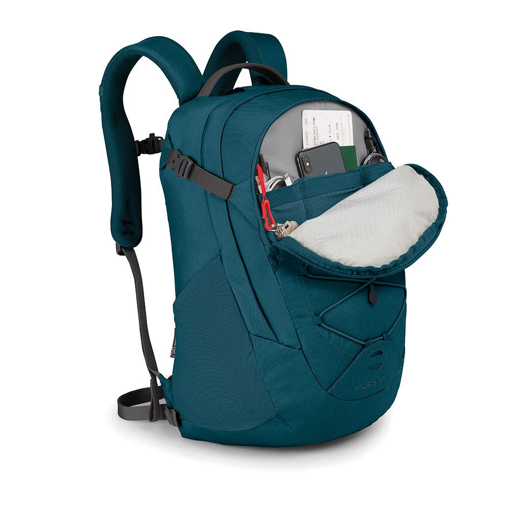 Osprey Packs Questa Women's Laptop Backpack, Ethel Blue - backpacks4less.com